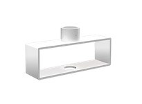 RAB H17XXL-PM KIT H7XXL Pendant Mount Kit with Adaptor - White