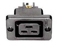 Hubbell Wiring H320R IEC320 FEMALE RCPT 20/16A 250V | Reliable Industrial Supplies