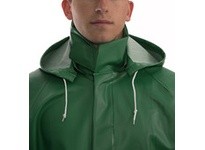 Tingley H41108-L SAFETYFLEX ACID SUIT Flame Resistant Detachable Hood - Green Size L