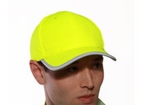 Tingley H70222 ENHANCED VISIBILITY Baseball Hat - Fluorescent Yellow-Green | High-Visibility Gear