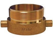 Dixon HA2025F Hydrant Adapter Pin Lug Brass