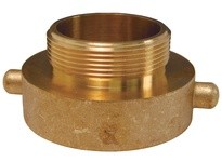 Dixon HA30S25T Hydrant Adapter Pin Lug Brass