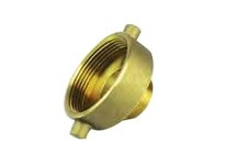 Jason Industrial HAB150NST, 2-1/2" x 1-1/2" Female NPT x Male NST Hydrant Adapter Brass