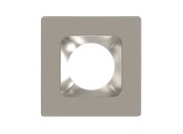 RAB HAT4SBN Color Trim for 4" Modular Downlight Square | YarinInd