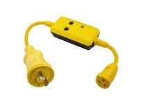 Hubbell Wiring HBL105GF MARINE GFCI ADAP 30A 125V TO 15A 125V