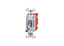 Hubbell Wiring HBL1201PL SP TOG IND GRD 15A 120/277V | Industrial Supplies