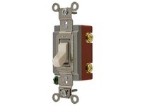 Hubbell Wiring HBL1221LA SP TOG IND GRD 20A 120/277V LA