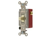 Hubbell Wiring HBL1557ILV TOG SWITCH MOM SPDT 5A 24V DC IV