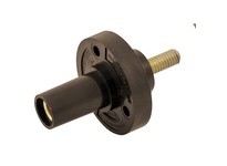 Hubbell Wiring HBL15FRSBN SINGLE POLE SER15 RECEP STUD 150A BN