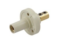 Hubbell Wiring HBL15FRW SINGLE POLE SER.15 RECEP DBLSET SCRWH