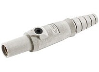 Hubbell Wiring HBL15FWM2 SINGLE POLE SER 15 FEM PLUG 150A WH