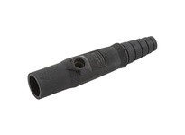 Hubbell Wiring HBL15MBBK SINGLE POLE SER. 15 MALE BODYBK | Industrial Supplies