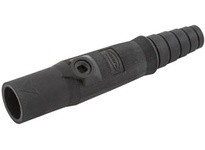 Hubbell Wiring HBL15MBKM2 SINGLE POLE SER 15 MALE PLUG 150A BK