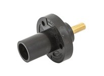 Hubbell Wiring HBL15MRSBK SINGLE POLE SER.15 INLET STUD 150A BK