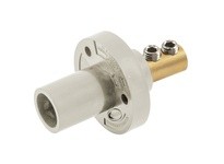 Hubbell Wiring HBL15MRW SINGLE POLE SER.15 INLET DBLSET SCR WH | Industrial Supplies