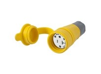 Hubbell Wiring HBL15W33A CONN W/TIGHT 5-20R 20A 125V | Industrial Supplies