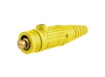 Hubbell Wiring HBL18300MY SING POL SER 18 300A MALE PL YELLOW
