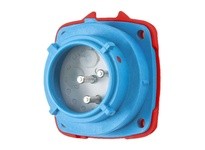 Meltric 01-N8042 PN20 INLET POLY BLUE SIZE 1 TYPE 4X 2P+G 20 A 480 VAC 60 Hz