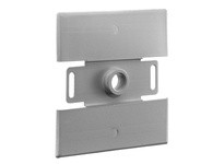 Hubbell Wiring HBL2051HGY RACEWAY FLAT PLT ADAPT HBL2000 SER GY