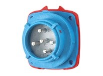 Meltric 01-N8047 PN20 INLET POLY BLUE SIZE 1 TYPE 4X 3P+N+G 20 A 277/480 VAC 60 Hz