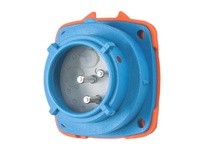 Meltric 01-N8072 PN20 INLET POLY BLUE SIZE 1 TYPE 4X 2P+G 20 A 250 VAC 60 Hz