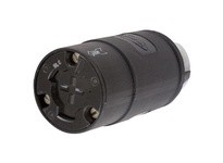 Hubbell Wiring HBL23002GB H/LOCK CONN 2P3W 20A 125V/10A 250V