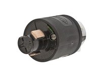 Hubbell Wiring HBL23035B H/LOCK PLUG 2P3W 20A 125V | Reliable Industrial Supplies