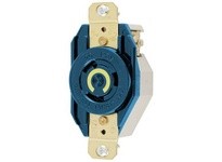 Hubbell Wiring HBL2310M7 LKG RCPT 20A/125V L5-20R | High-Quality Electrical Receptacle