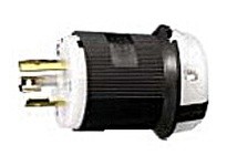 Hubbell Wiring HBL2311BK LKG PLUG 20A 125V L5-20P BK | Industrial Supplies
