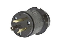Hubbell Wiring HBL2311EBK LKG.PLUG 20A/125V L5-20P | YarinInd