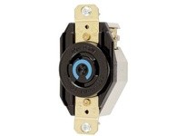 Hubbell Wiring HBL2320M2 LKG RCPT 20A 250V L6-20R | YarinInd