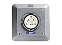 Hubbell Wiring HBL2320SR2 LKG S/SHRD RCPT L6-20R 2G | YarinInd