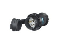 Hubbell Wiring HBL2321SW LKG WT S/SHRD PLUG 20A 250V L6-20P | Industrial Plug