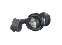 Hubbell Wiring HBL2331SW LKG WT S/SHRD PLUG 20A 277V L7-20P OBS