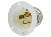 Hubbell Wiring HBL2335 LKG FLG-INLT 20A 277V L7-20P WH | Industrial Supplies