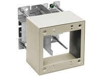 Hubbell Wiring HBL2444D2AIV RACEWAY DIV 2-G BOX HBL2400