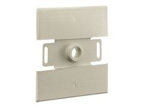 Hubbell Wiring HBL2451HIV Raceway Flush Plate Adapter | Durable Industrial Supplies