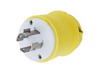 Hubbell Wiring HBL24CM11 LKG PLUG CM 20A 125/250V | YarinInd