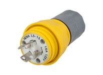 Hubbell Wiring HBL24W47A Plug w/Tight L5-15P 15A 125V | Industrial Supplies