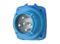 Meltric 01-N8167 PN20 INLET POLY BLUE SIZE 1 TYPE 4X 3P+N+G 20 A 120/208 VAC 60 Hz