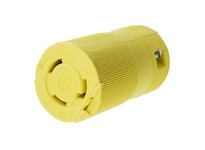 Hubbell Wiring HBL2613VY LKG VAL CONN 30A 125V L5-30R YL