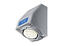 Hubbell Wiring HBL2620AR LKG S/SHRD RCPT L6-30R ANG SRF MTGY | Industrial Supplies