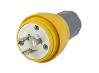 Hubbell Wiring HBL26W08 Watertight Plug NON-NEMA 20A 125/250V | Industrial Supplies