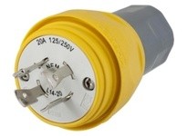 Hubbell Wiring HBL26W74M1 PLUG W/T 20A 125/250V L14-20P | Reliable Industrial Supply