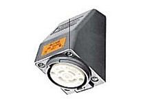 Hubbell Wiring HBL2710AR LKG S/SHRD RCPT L14-30R Angle Surface Mount | Industrial Supplies