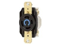 Hubbell Wiring HBL2720M1 LKG RCPT 30A 3P 250V L15-30R BULK 100