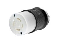 Hubbell Wiring HBL2723BK LKG CONN 30A 3P 250V L15-30R BK | Industrial Supplies