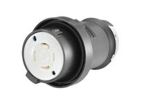 Hubbell Wiring HBL2723SR WTSSTL 30A/250V CONNECTOR REV SRV