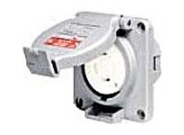 Hubbell Wiring HBL2730SW LKG WT S/SHRD RCPT 30A3P 480V L16-30R