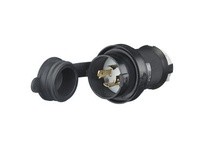 Hubbell Wiring HBL2741SW LKG WT S/SHRD PLG 30A3P 600V L17-30P